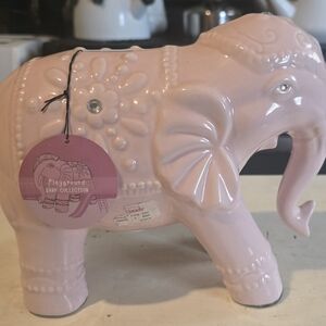 Pink Elephant Bank by Poodle Playground